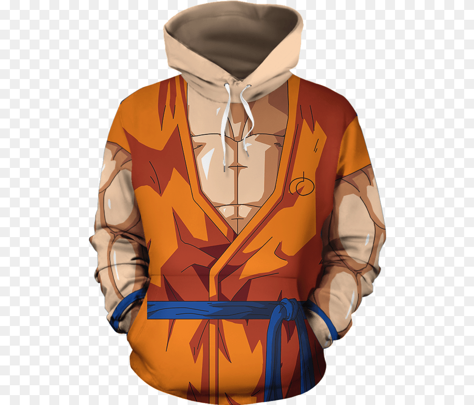 Dragon Ball Hoodie, Clothing, Hood, Knitwear, Sweatshirt Free Png Download