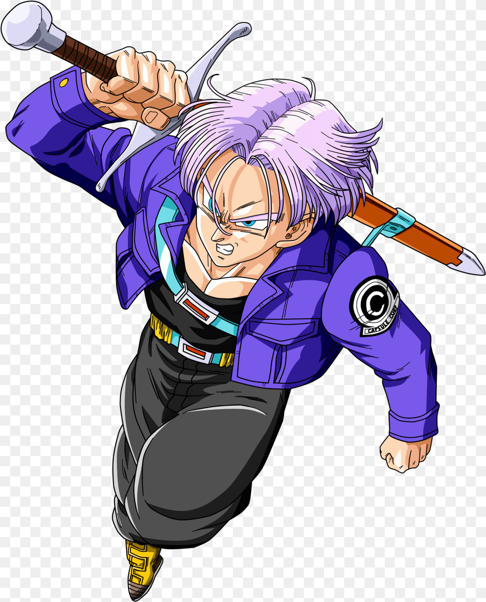 Dragon Ball Image Transparent Background Dragon Ball Z Trunks, Book, Comics, Publication, Baby Png