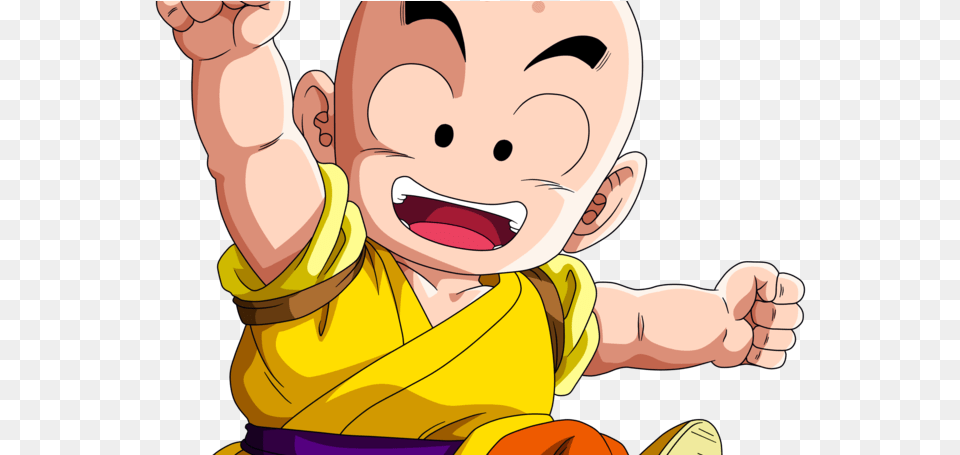 Dragon Ball Kid Krillin, Baby, Person, Face, Head Free Png