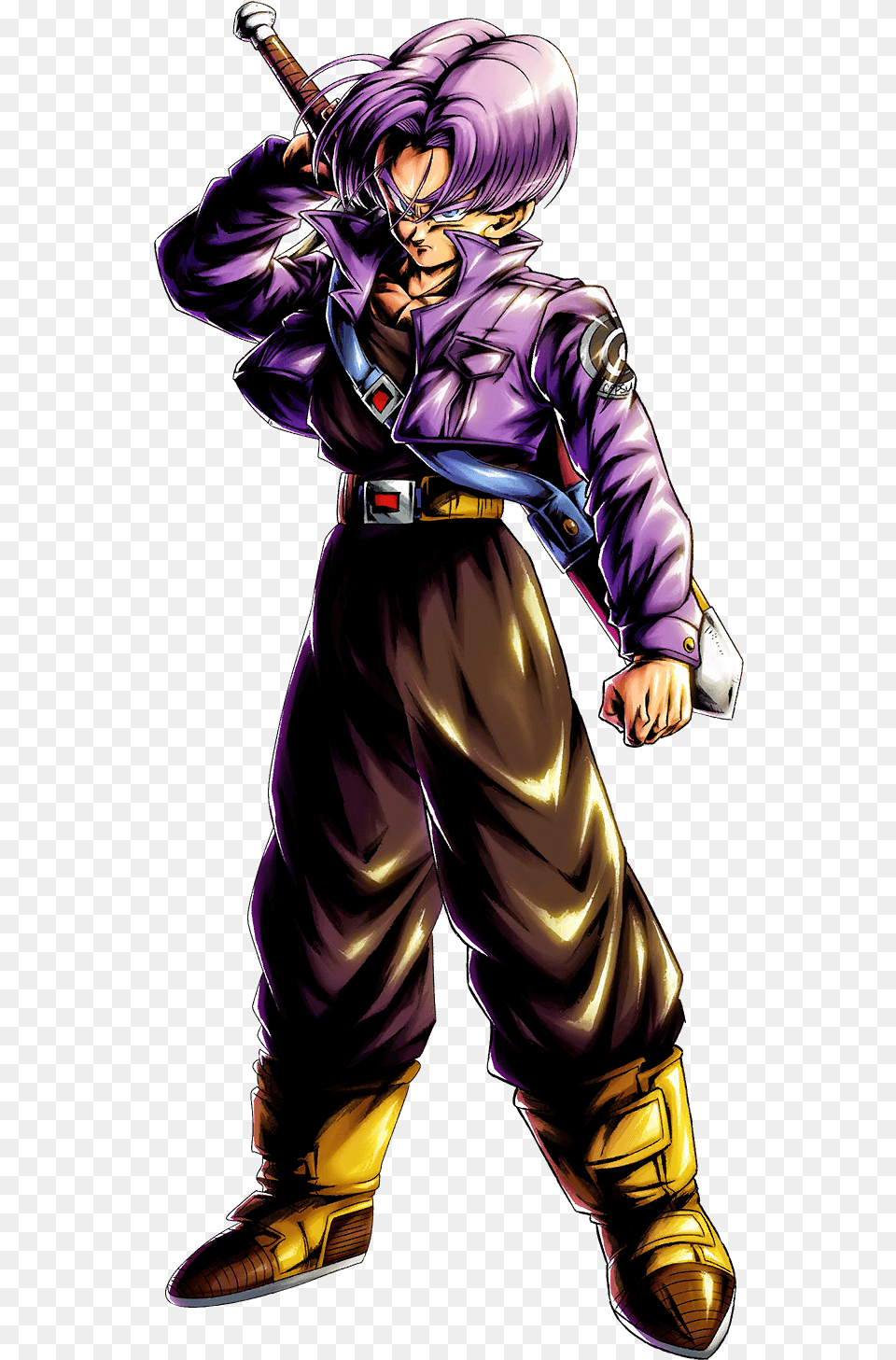 Dragon Ball Legends Transforming Trunks, Book, Publication, Comics, Adult Free Transparent Png