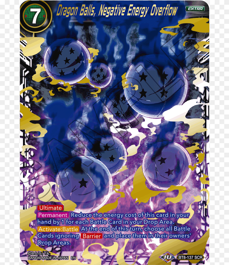 Dragon Ball Negative Energy Overflow, Advertisement, Poster, Purple Free Png Download