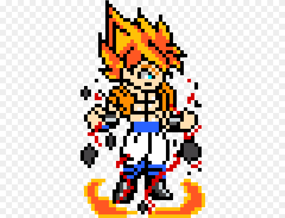 Dragon Ball Pixel Art, Qr Code Free Png Download