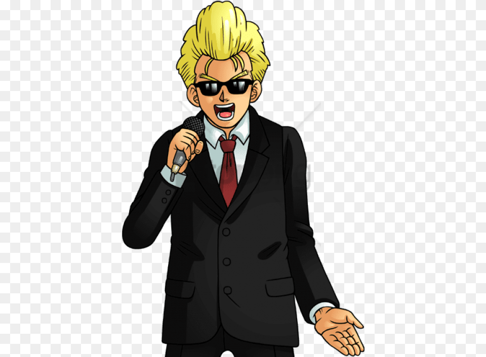 Dragon Ball Referee Image With Referee Dragon Ball, Formal Wear, Clothing, Suit, Person Png