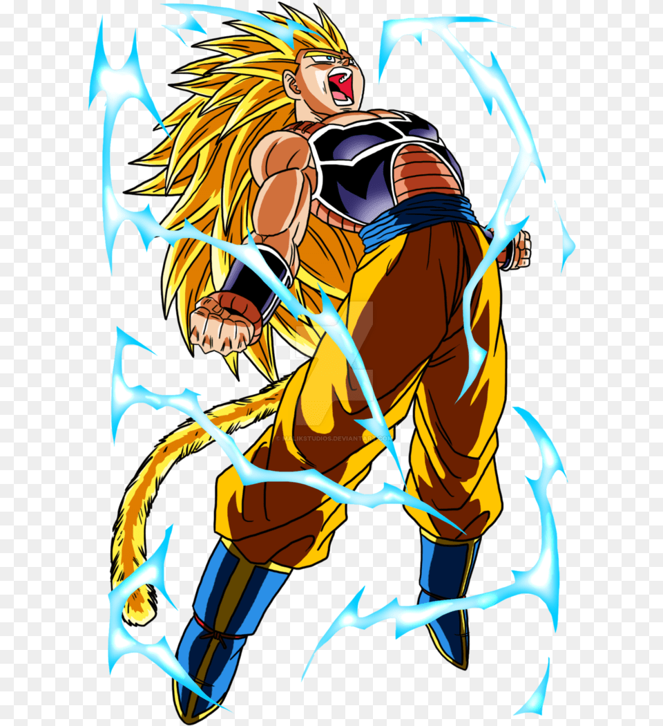 Dragon Ball Rr Ssj2 Raditz By Malikstudios Dbwovel Dragon Ball Rampr Raditz, Book, Comics, Publication, Person Free Transparent Png