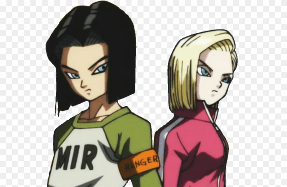Dragon Ball Super Android 17 And Android 17 And 18 Dragon Ball Super, Adult, Publication, Person, Female Free Png
