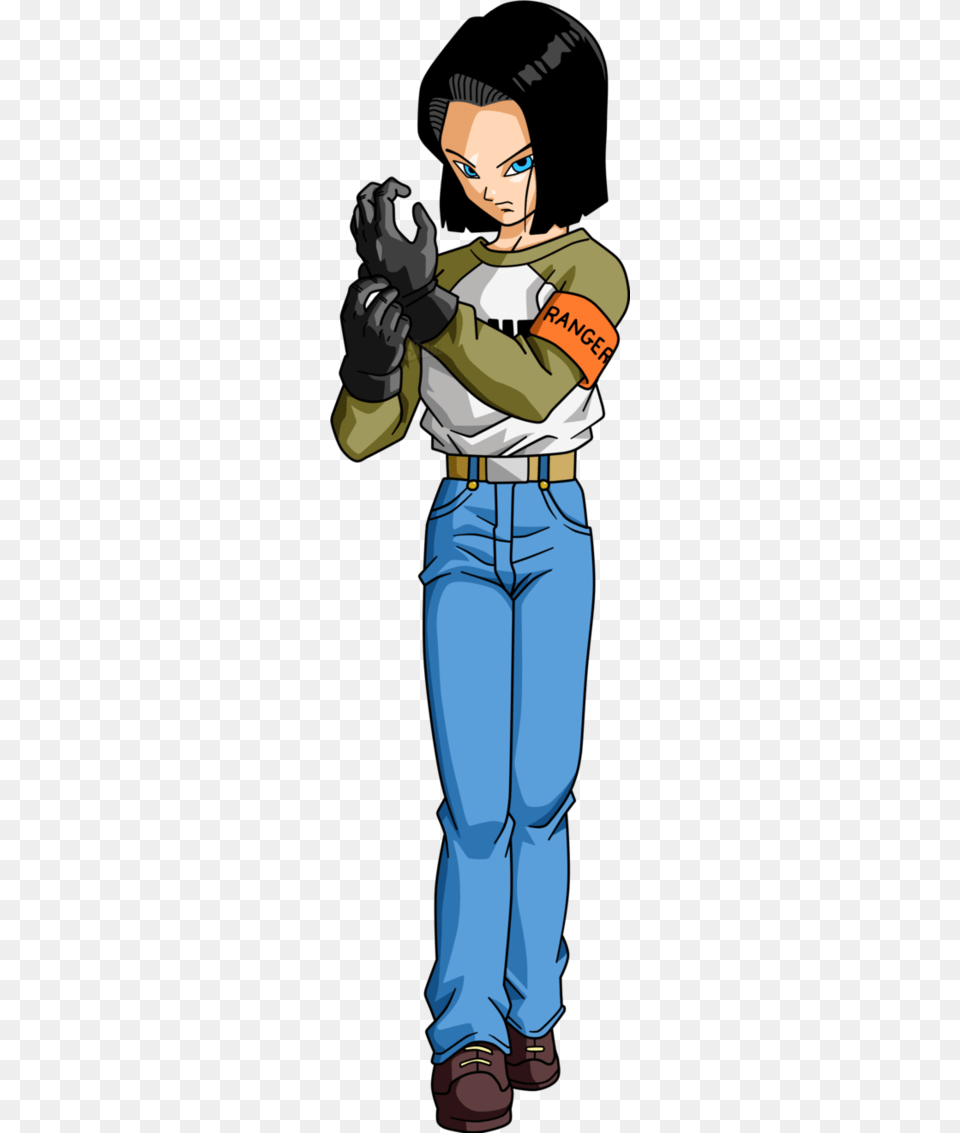 Dragon Ball Super Androide 17, Book, Clothing, Comics, Publication Png Image