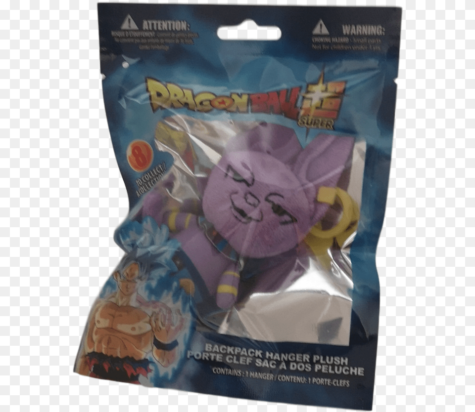 Dragon Ball Super Beerus 4 Plush Bag Hanger Animal Figure, Clothing, Hat, Baby, Person Free Transparent Png