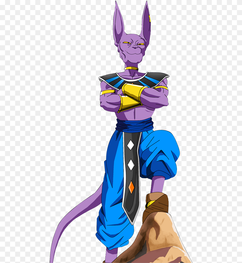 Dragon Ball Super Beerus Clipart Sephiroth Vs Beerus, Book, Comics, Publication, Baby Free Png Download