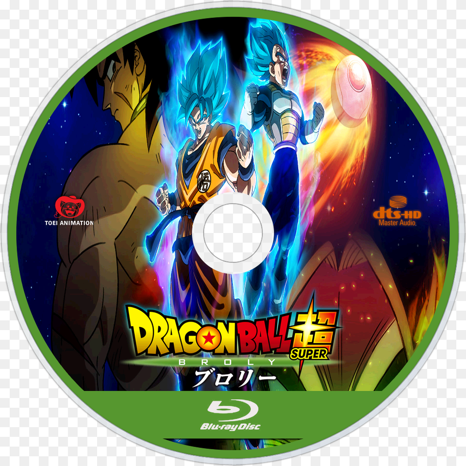 Dragon Ball Super Broly Disc, Disk, Dvd, Adult, Female Free Transparent Png