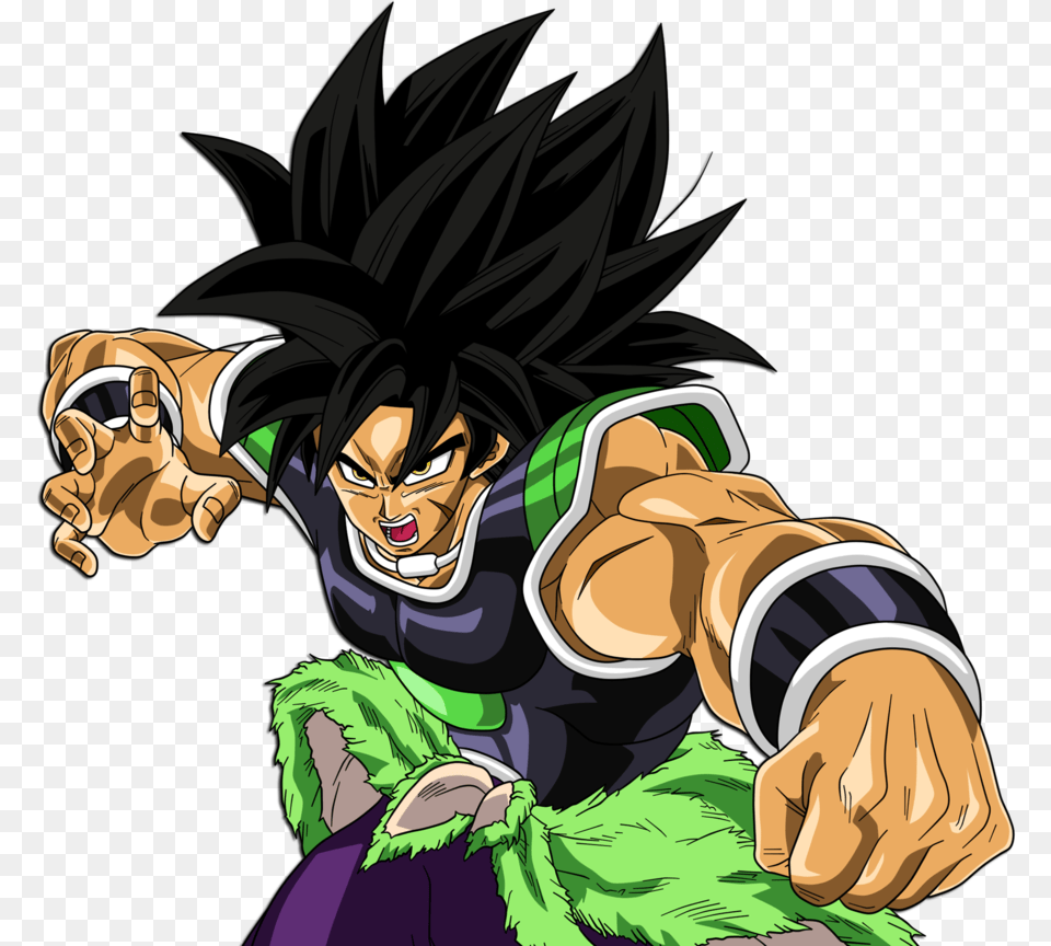 Dragon Ball Super Broly Second Form, Book, Comics, Publication, Person Free Png Download