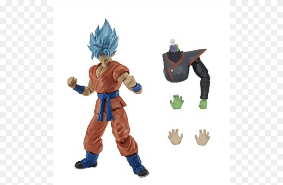 Dragon Ball Super Dragon Star Figure Action Blue Goku Dragon Ball Super Dragon Stars, Clothing, Costume, Person, Baby Png