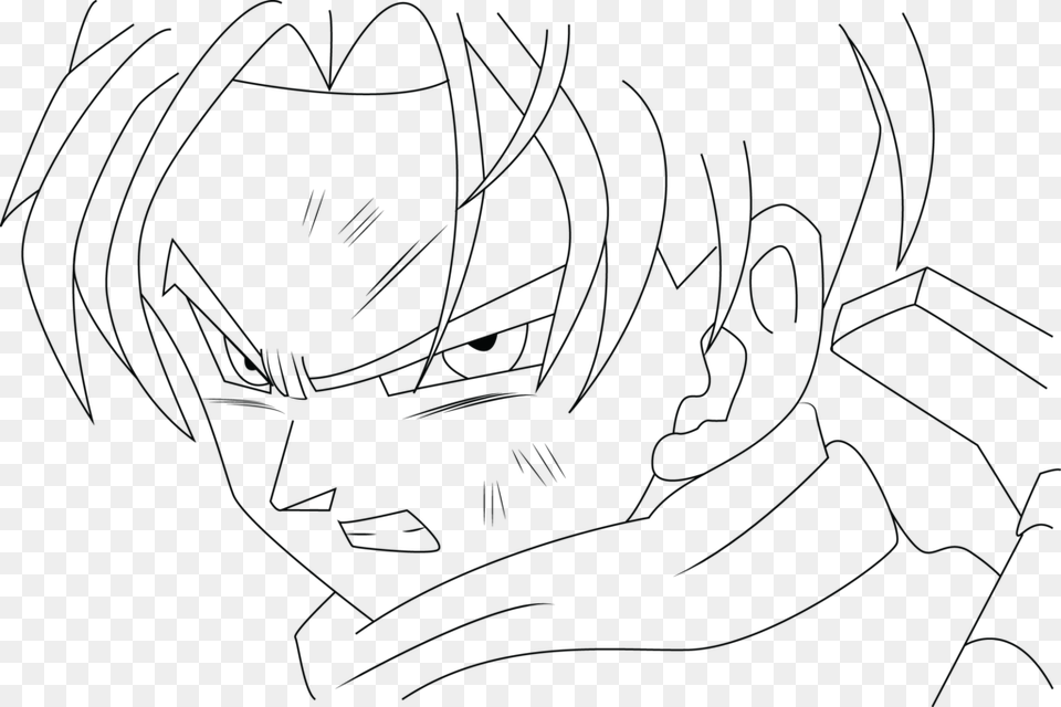 Dragon Ball Super Drawing At Getdrawings Line Art Png