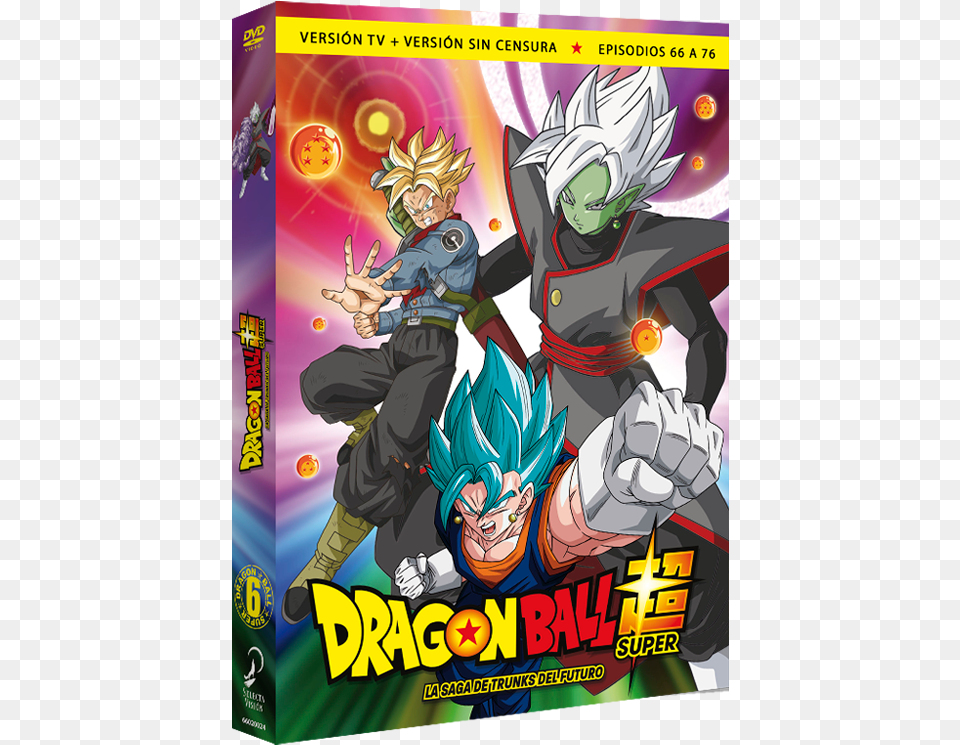 Dragon Ball Super Dvd Box, Book, Comics, Publication, Person Free Png