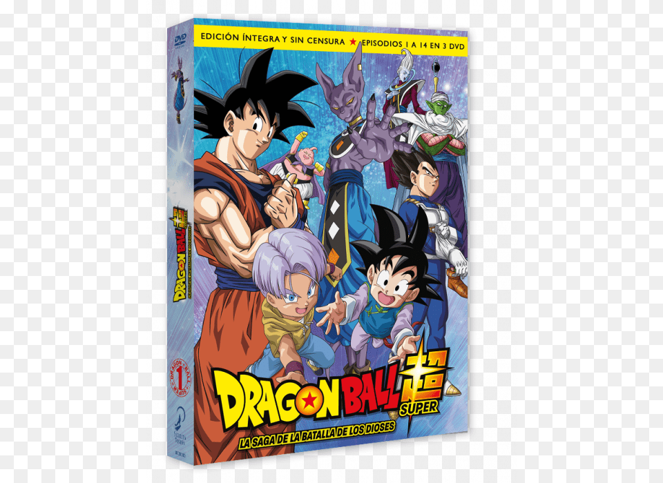 Dragon Ball Super Dvd Box Dragon Ball Super Dvd Part, Book, Comics, Publication, Baby Png