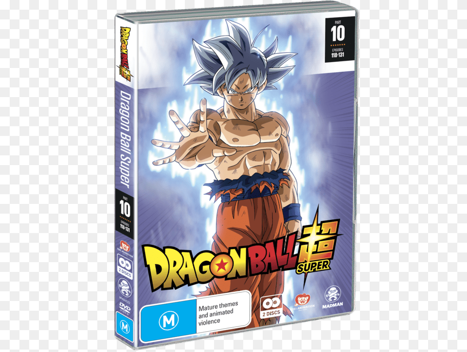 Dragon Ball Super Part 10 Eps 118 131 Dvd, Book, Comics, Publication, Adult Free Png