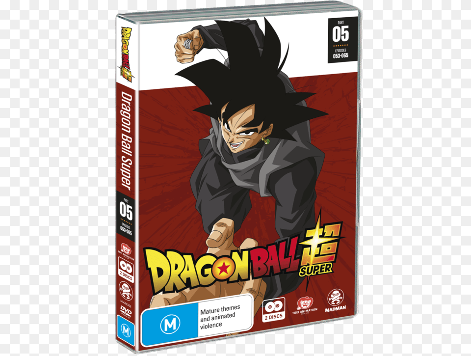 Dragon Ball Super Part 5 Eps 53 65 Dvd, Book, Comics, Publication, Adult Free Transparent Png