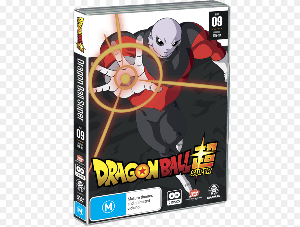 Dragon Ball Super Part 9 Eps 105 117 Dvd, Face, Head, Person, Publication Free Png Download