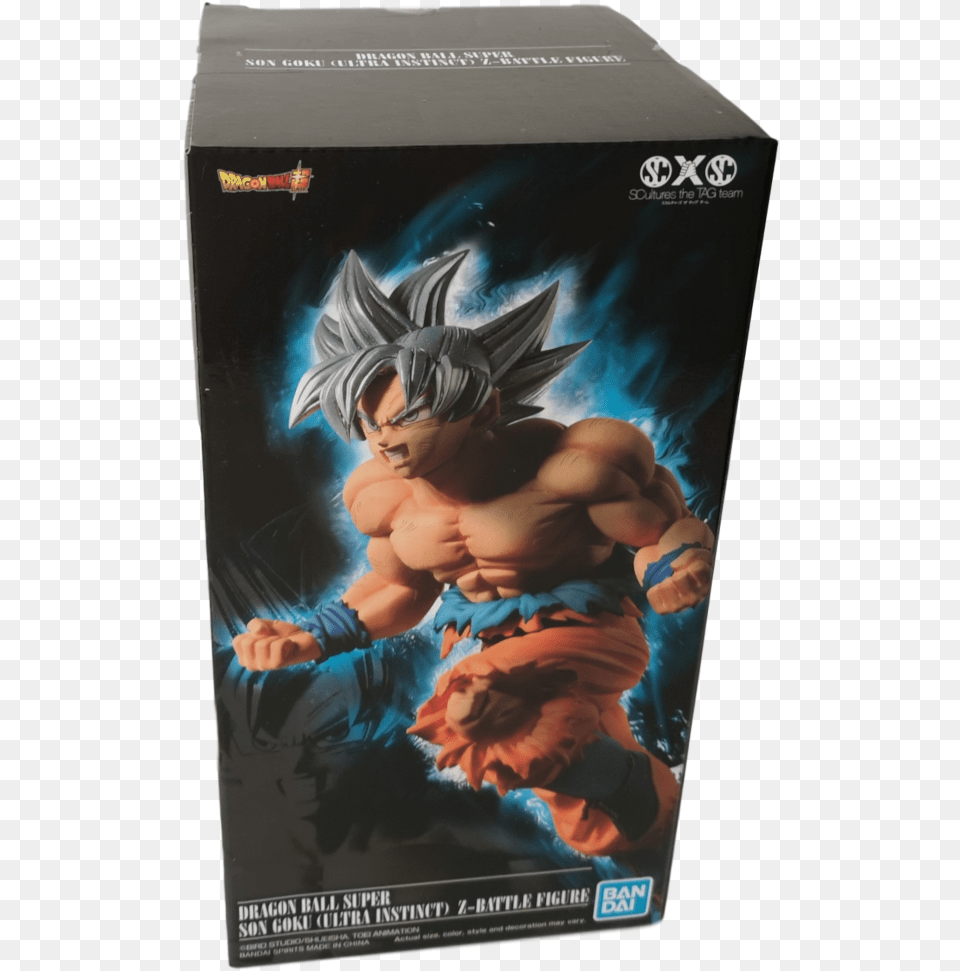 Dragon Ball Super Ultra Instinct Goku 7 Z Battle Figure Goku Ui Ichiban Kuji, Book, Publication, Baby, Person Free Png Download