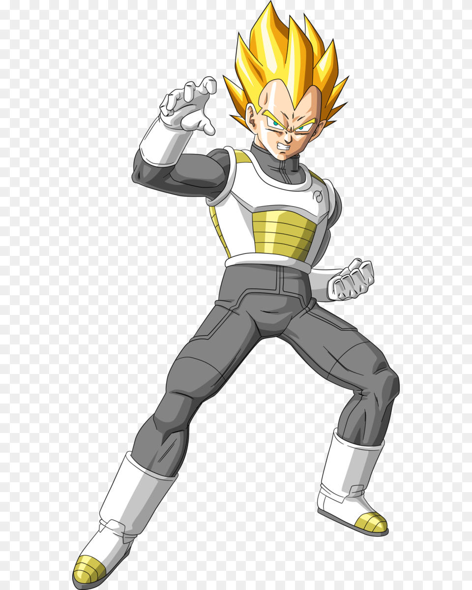 Dragon Ball Super Vegeta Base, Book, Comics, Publication, Person Free Png