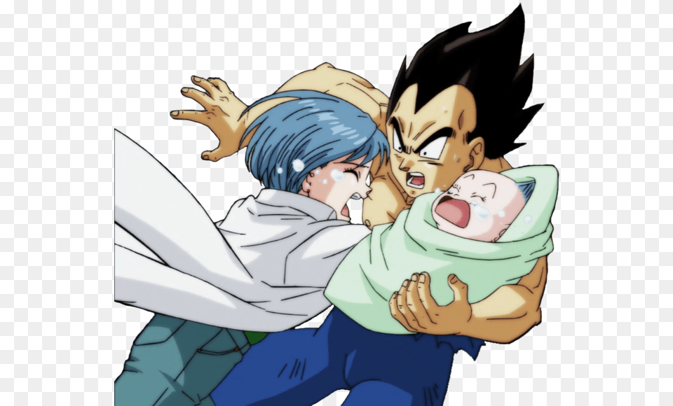 Dragon Ball Super Vegeta Dragon Ball Super Vegeta And Bulma, Book, Comics, Publication, Anime Png Image