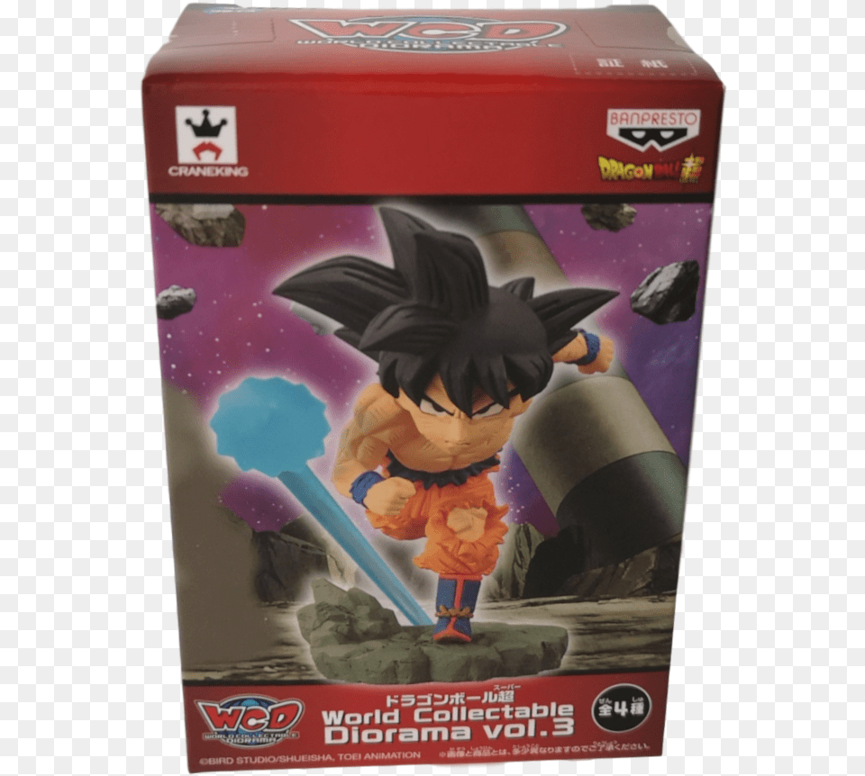 Dragon Ball Super Wcd World Collectable Diorama Vol 3 Goku Goku, Baby, Person, Face, Head Free Png Download