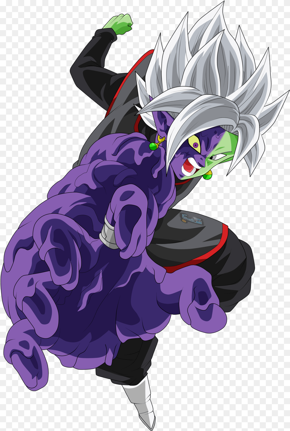 Dragon Ball Super Zamasu Fusion Zamasu Fusion Dragon Ball, Book, Comics, Publication, Baby Free Png Download