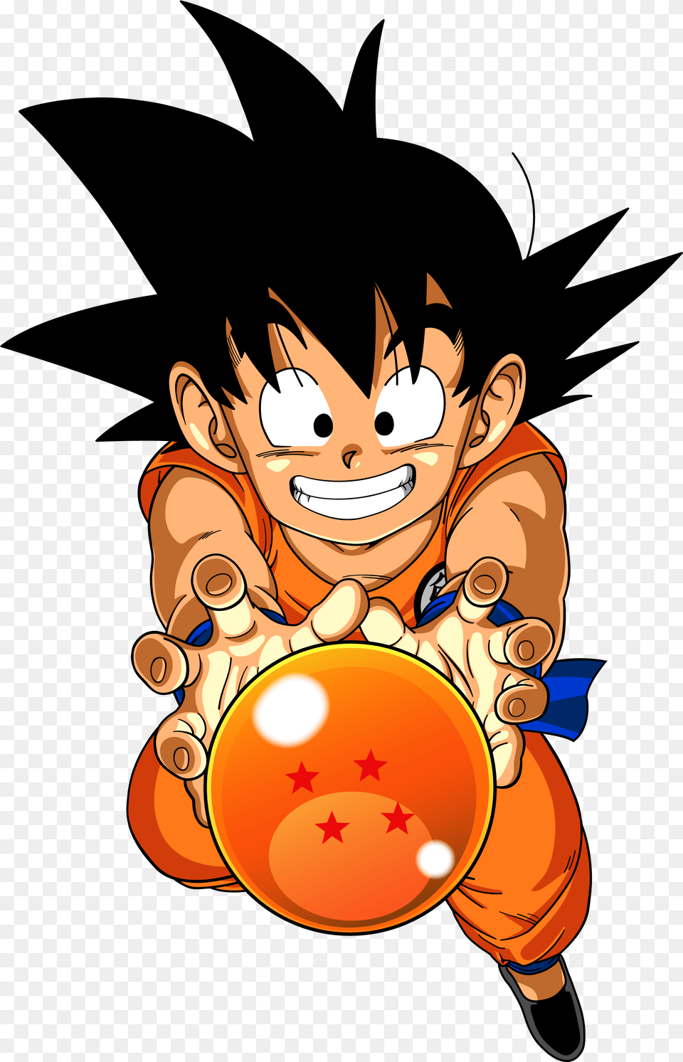 Dragon Ball Transparent Images Pictures Photos Arts Goku With Dragon Ball, Baby, Person, Face, Head Free Png Download