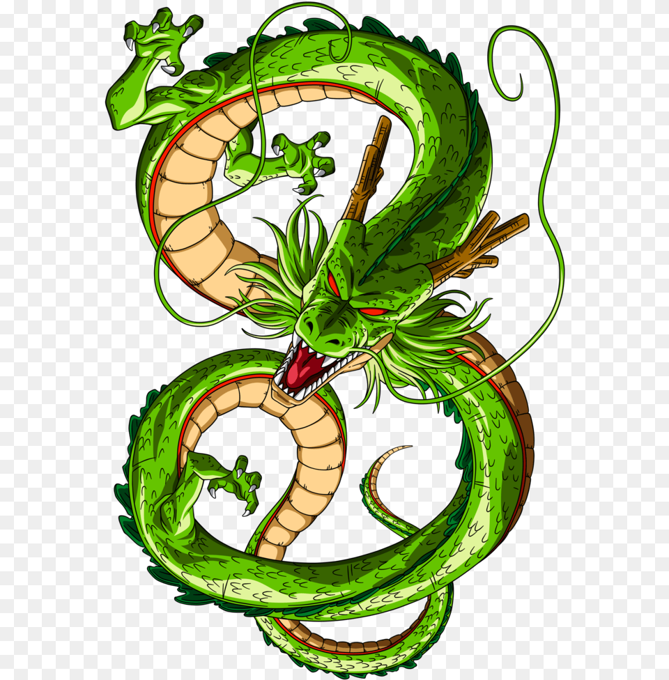 Dragon Ball Shenlong Do Dragon Ball, Green, Animal, Dinosaur, Reptile Free Transparent Png