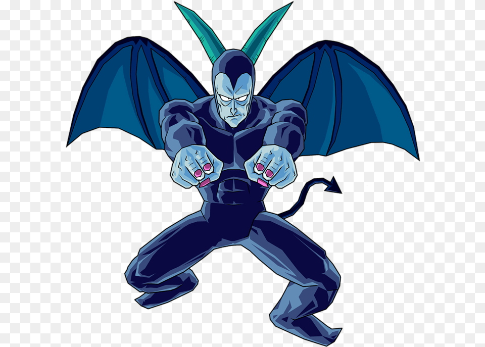 Dragon Ball Villains Spike The Devilman, Accessories, Person, Art, Face Png Image