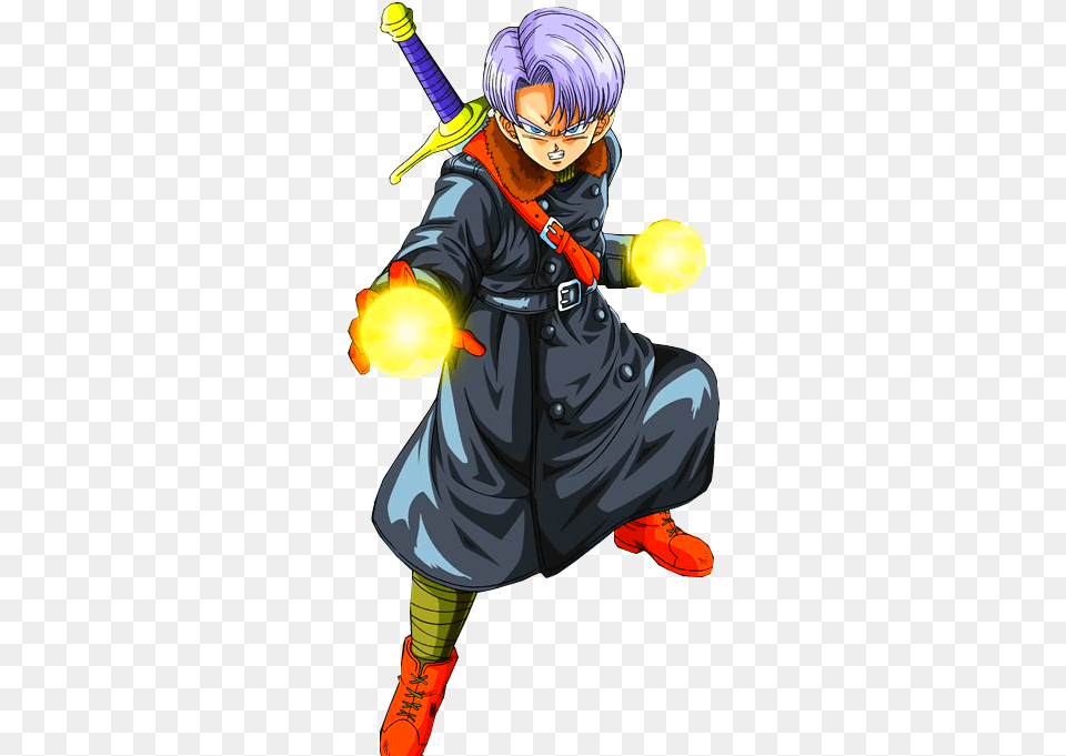 Dragon Ball Xeno Trunks Future, Publication, Book, Comics, Person Free Transparent Png