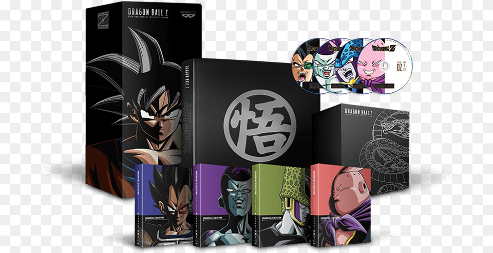 Dragon Ball Z 30th Anniversary Blu Ray, Book, Comics, Publication, Adult Png Image