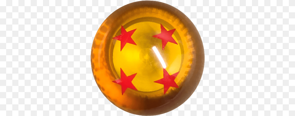 Dragon Ball Z Amber W 4 Red Stars Shift Knob M10x125 Threads Us Made Ebay Circle, Sphere, Plate, Symbol Free Png Download