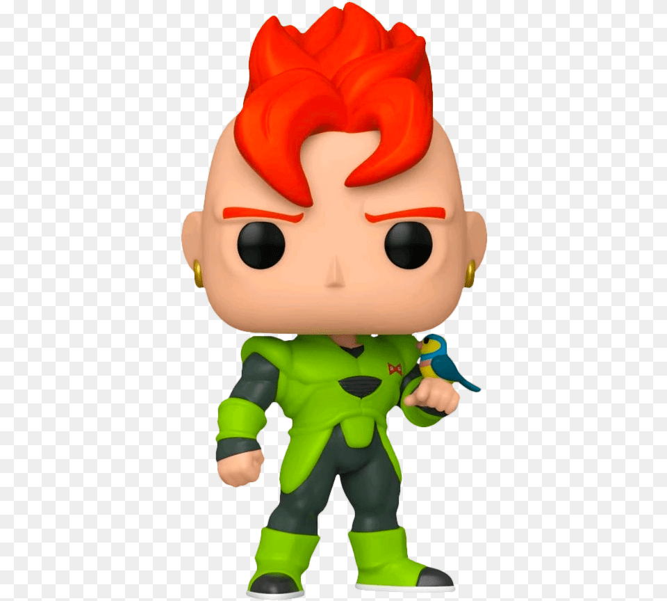 Dragon Ball Z Android 16 Funko Pop, Toy, Cartoon, Baby, Person Free Transparent Png