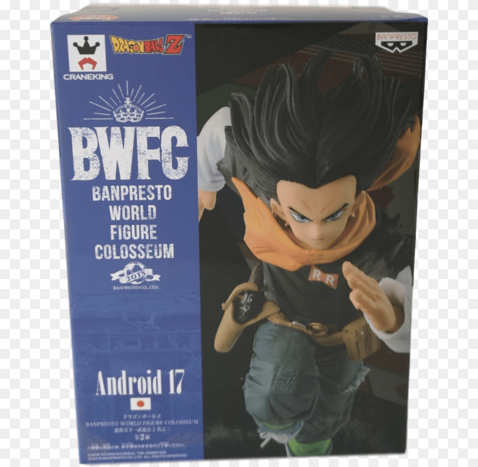 Dragon Ball Z Android 17 Normal Colour Dragon Ball Z World Figure Colosseum 2 Vol 3 Android 17, Person, Book, Publication, Face Free Png