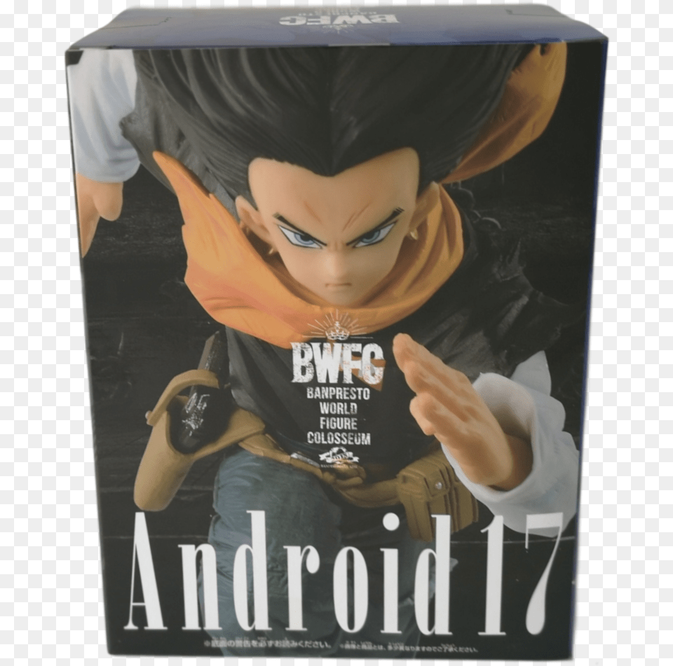 Dragon Ball Z Android 17 Normal Colour Ver 7 Bwfc Figure Android 17 Sprinting Figure, Book, Publication, Adult, Female Free Png Download