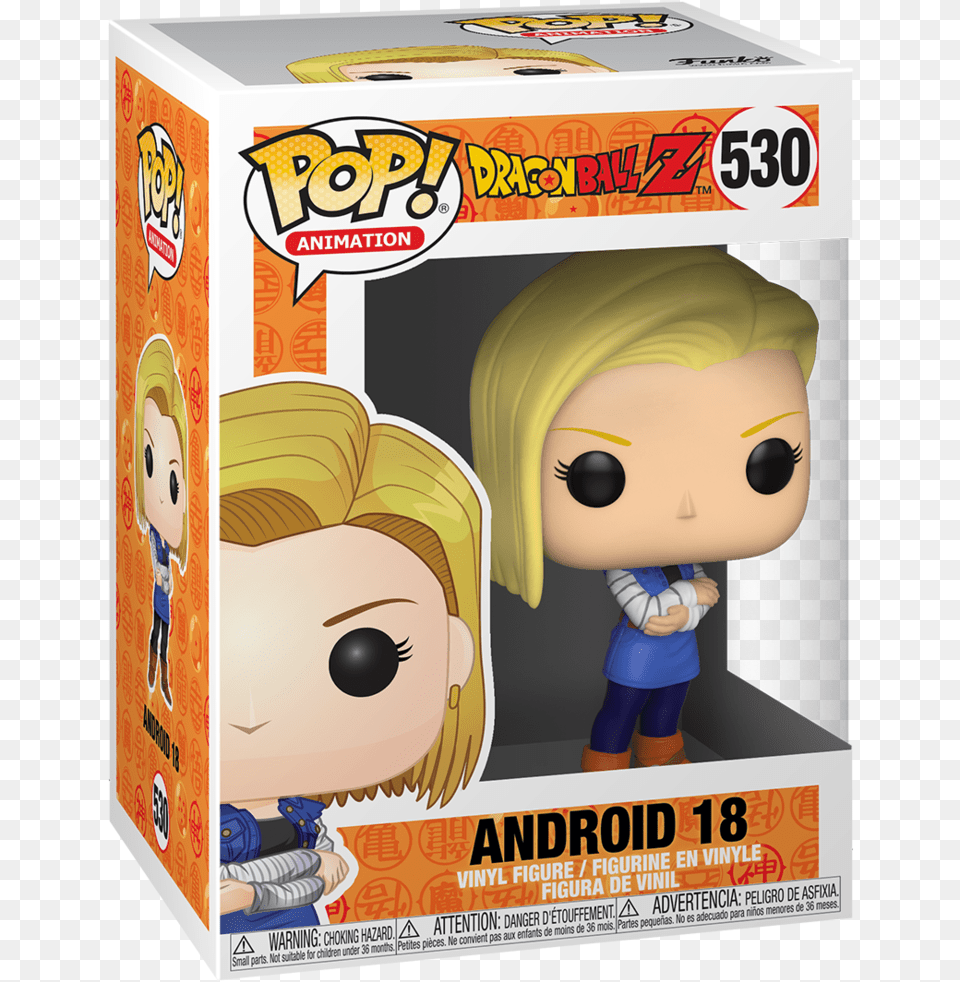 Dragon Ball Z Android 18 Funko Pop, Baby, Person, Face, Head Png Image