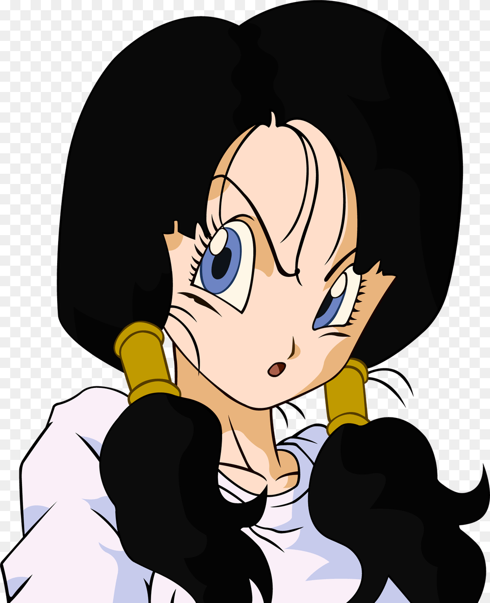 Dragon Ball Z Anime Vectors Videl Dragon Ball, Baby, Person, Face, Head Free Png Download