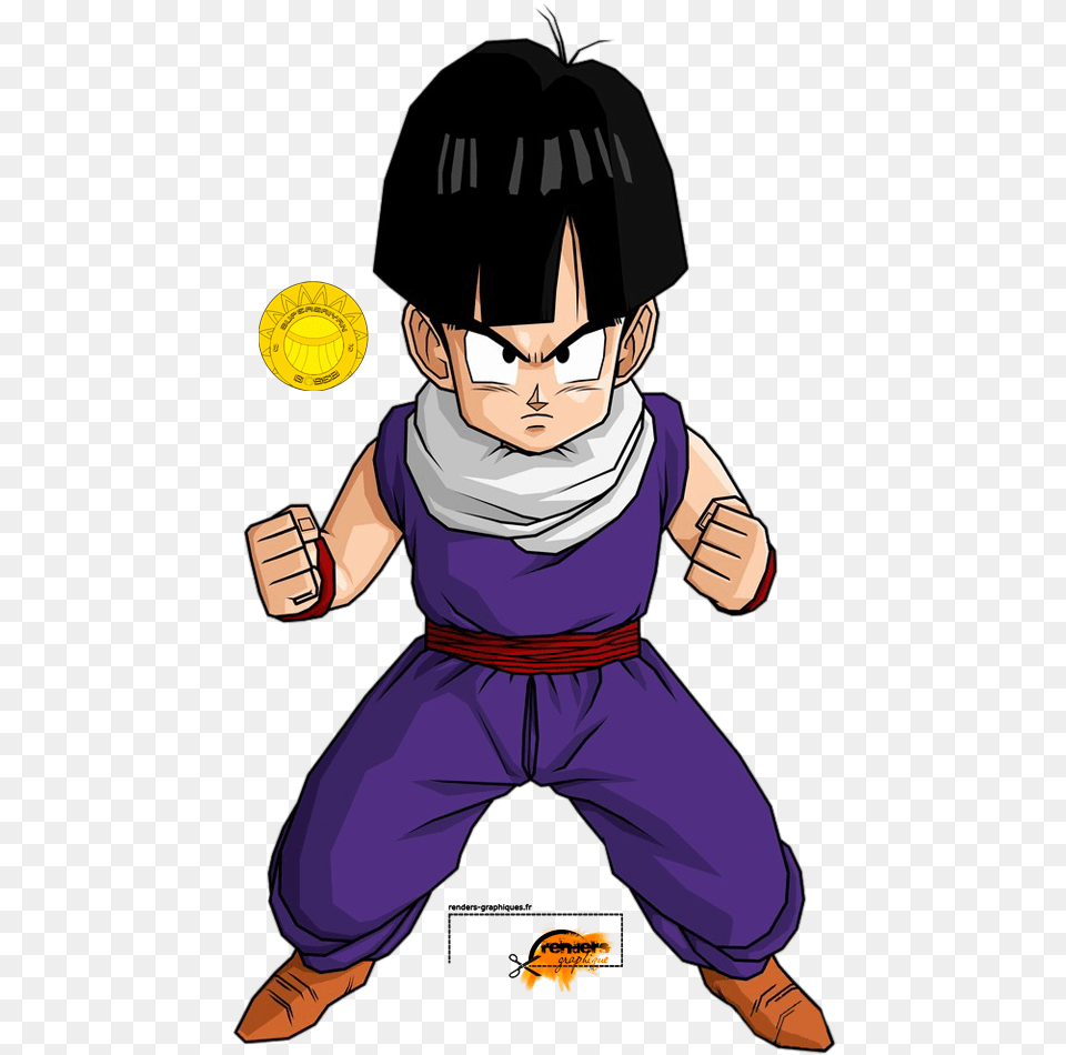 Dragon Ball Z Bowl Cut, Book, Comics, Publication, Baby Free Png