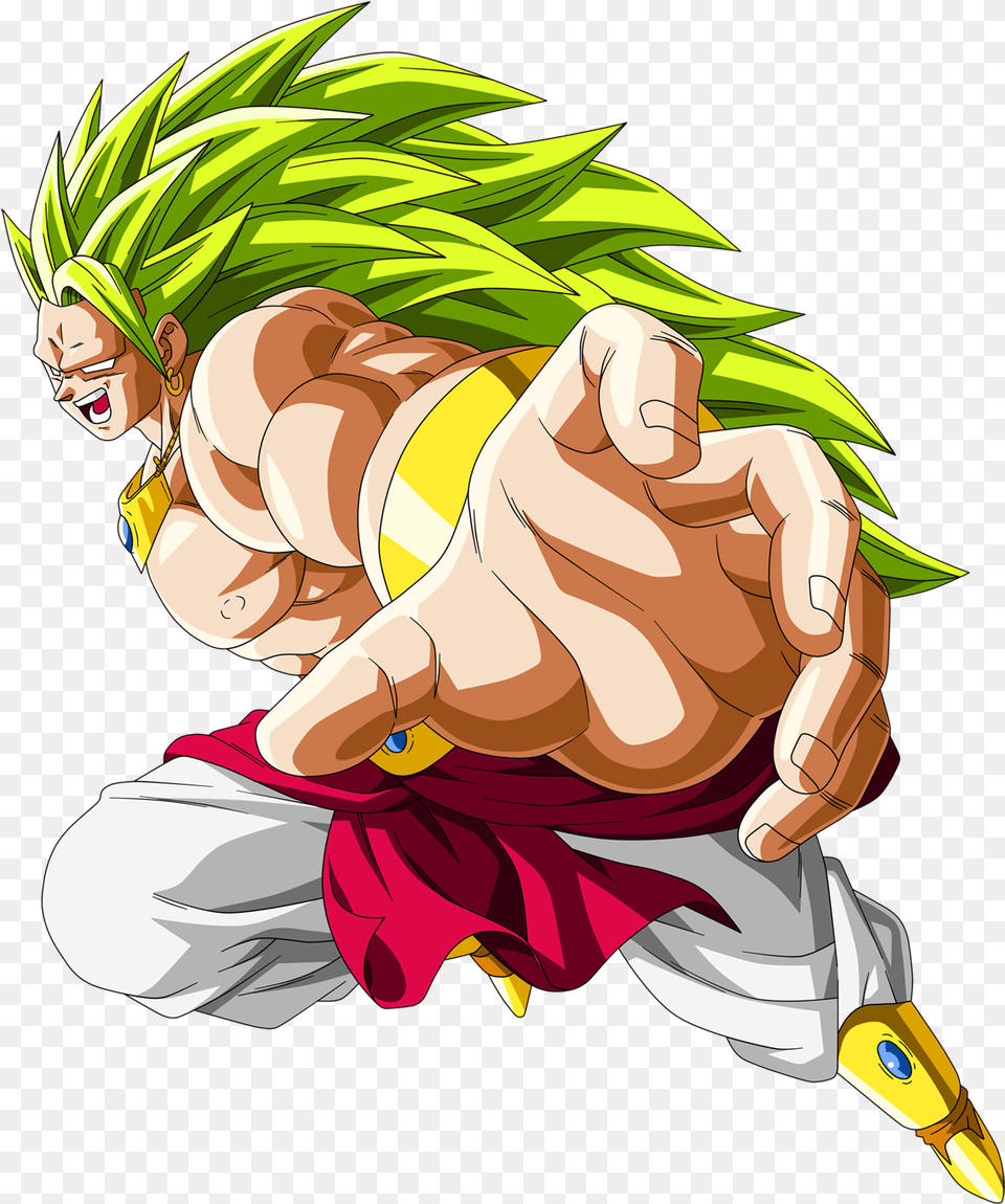 Dragon Ball Z Broly Characters, Book, Comics, Publication, Anime Png Image
