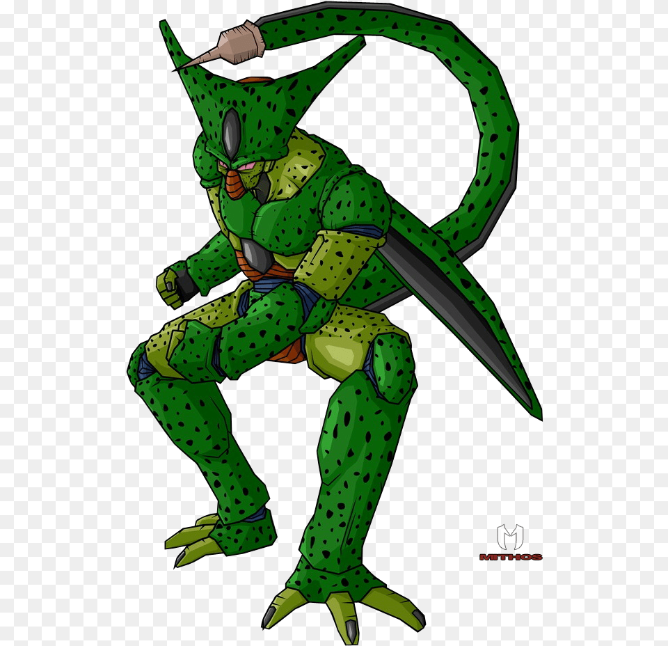 Dragon Ball Z Cell 1 Dbz Cell First Form, Green, Person Free Png Download