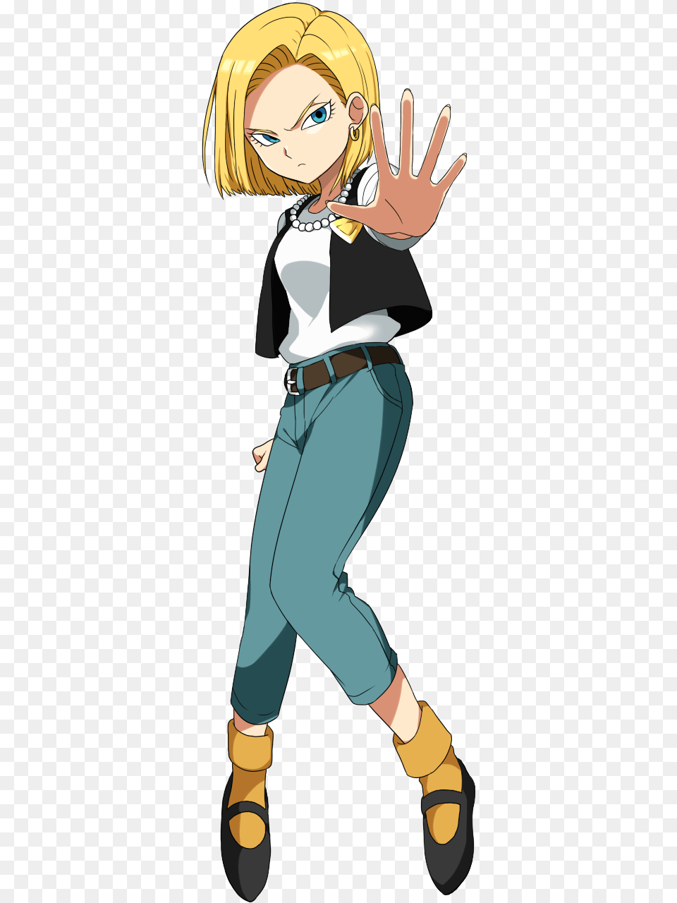 Dragon Ball Z Cell Saga Fan Art Android 18 Super Android 18 Cell Saga, Book, Publication, Comics, Adult Free Transparent Png