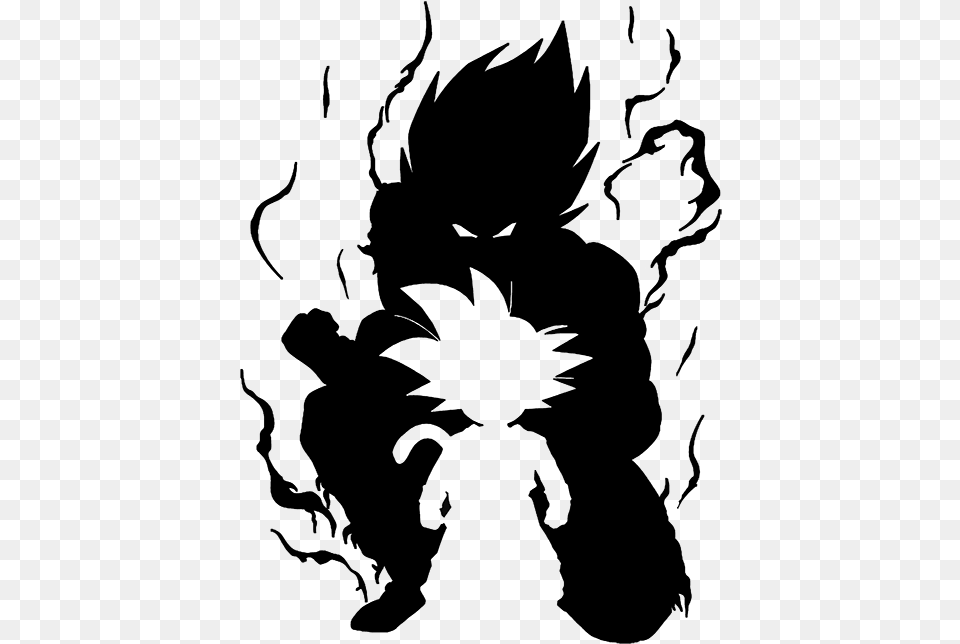 Dragon Ball Z Clipart Pumpkin Carving Stencil Dragon Ball Z Silhouette, Nature, Night, Outdoors, Lighting Png Image