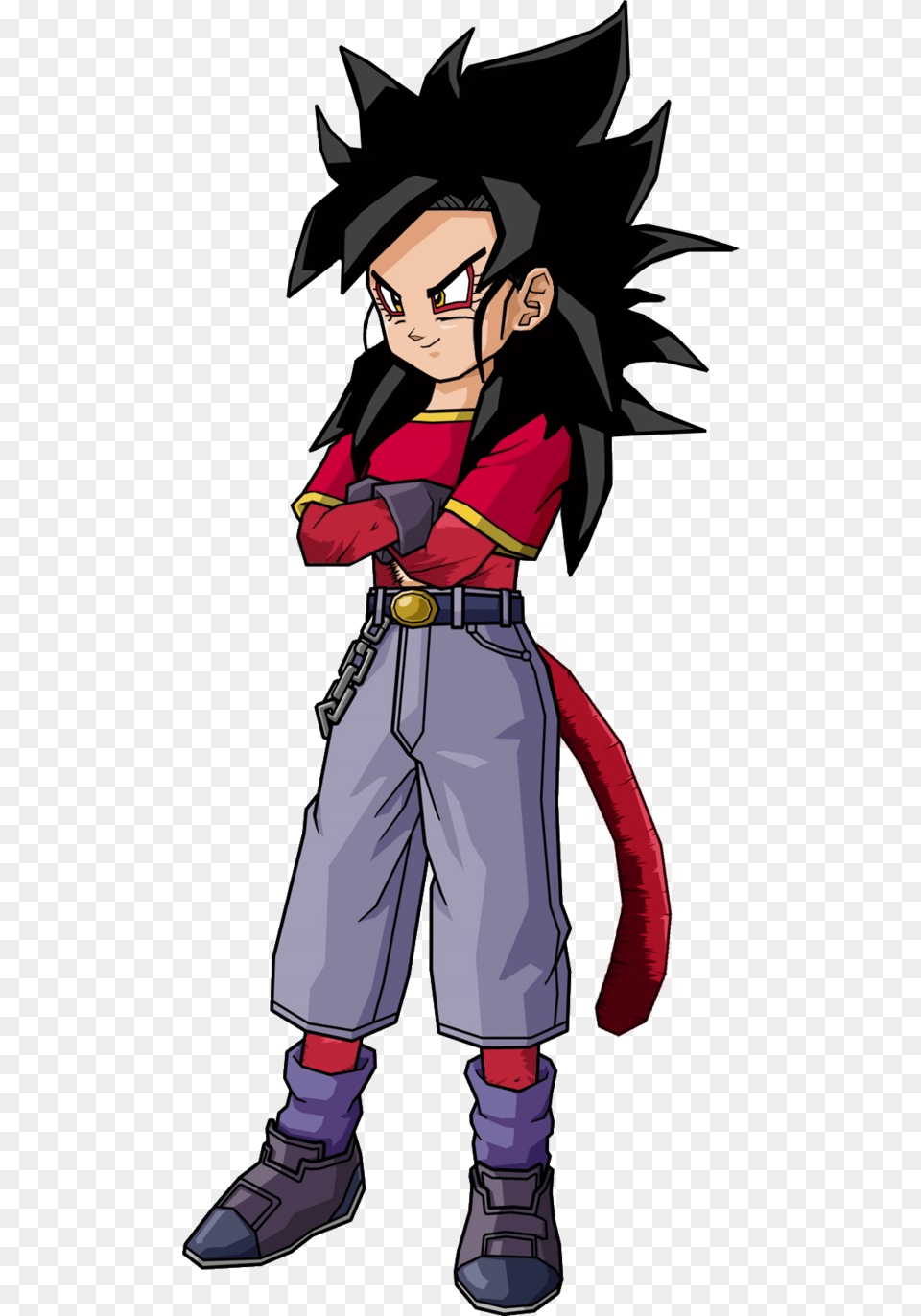 Dragon Ball Z Clipart Super Saiyan Dragon Ball Gt Pan Ssj, Book, Comics, Publication, Person Png