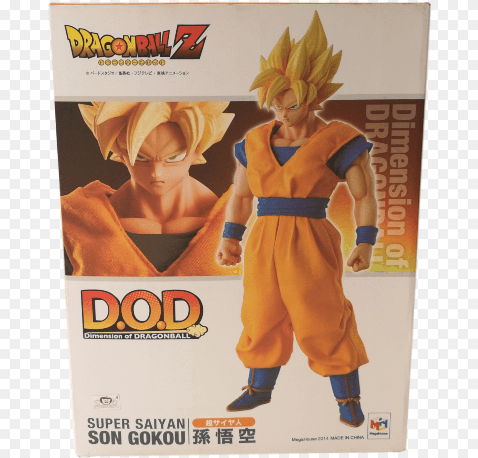 Dragon Ball Z D O Super Saiyan Goku 8, Book, Clothing, Comics, Costume Free Png Download