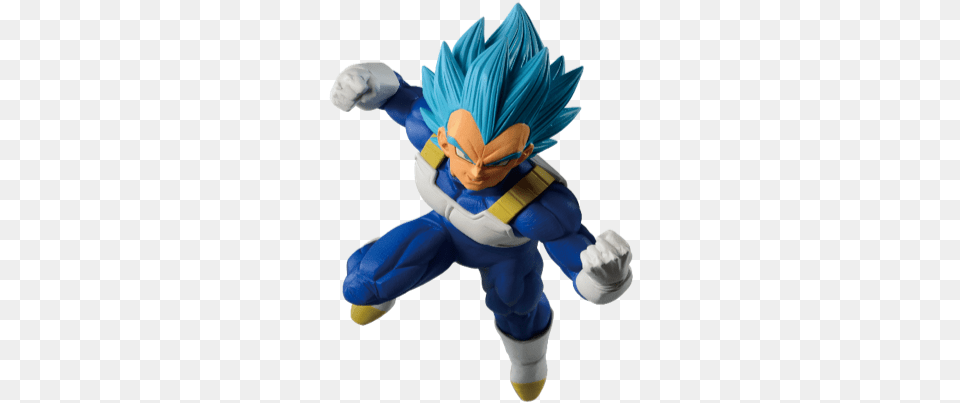 Dragon Ball Z Dokkan Battle Ichibansho Figure Super Saiyan God Super Saiyan Vegeta Dokkan Battle, Figurine, Baby, Person Png Image