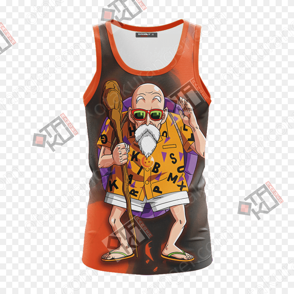 Dragon Ball Z Dragon Ball Goku Sensei, Clothing, Lifejacket, Vest, Person Free Png Download