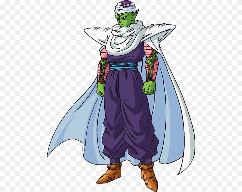Dragon Ball Z Dragon Ball Super Piccolo Character Sheet, Cape, Clothing, Adult, Person Free Transparent Png