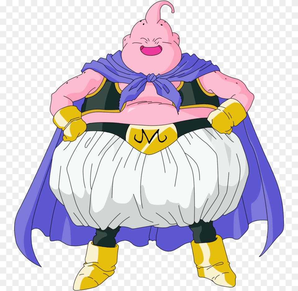 Dragon Ball Z Fat Buu, Cape, Clothing, Baby, Person Free Png Download