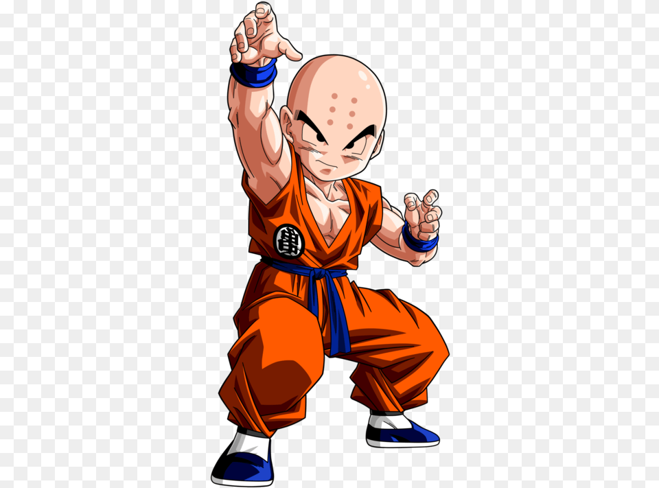 Dragon Ball Z Fighter Rpg Dragon Ball Z Krillin, Baby, Martial Arts, Person, Sport Free Png Download
