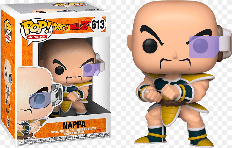 Dragon Ball Z Frieza Saga Funko Pop Vinyl Bundle Set Of Nappa Pop, Baby, Person, Face, Head Png